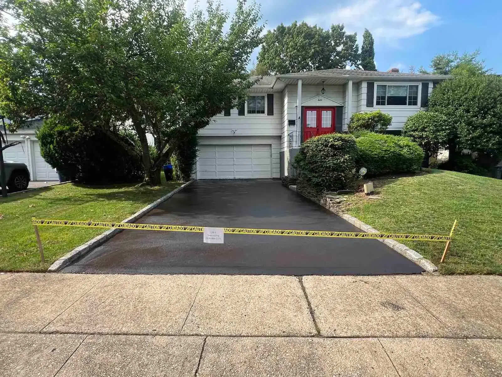 Barrier Tape and Signage Image